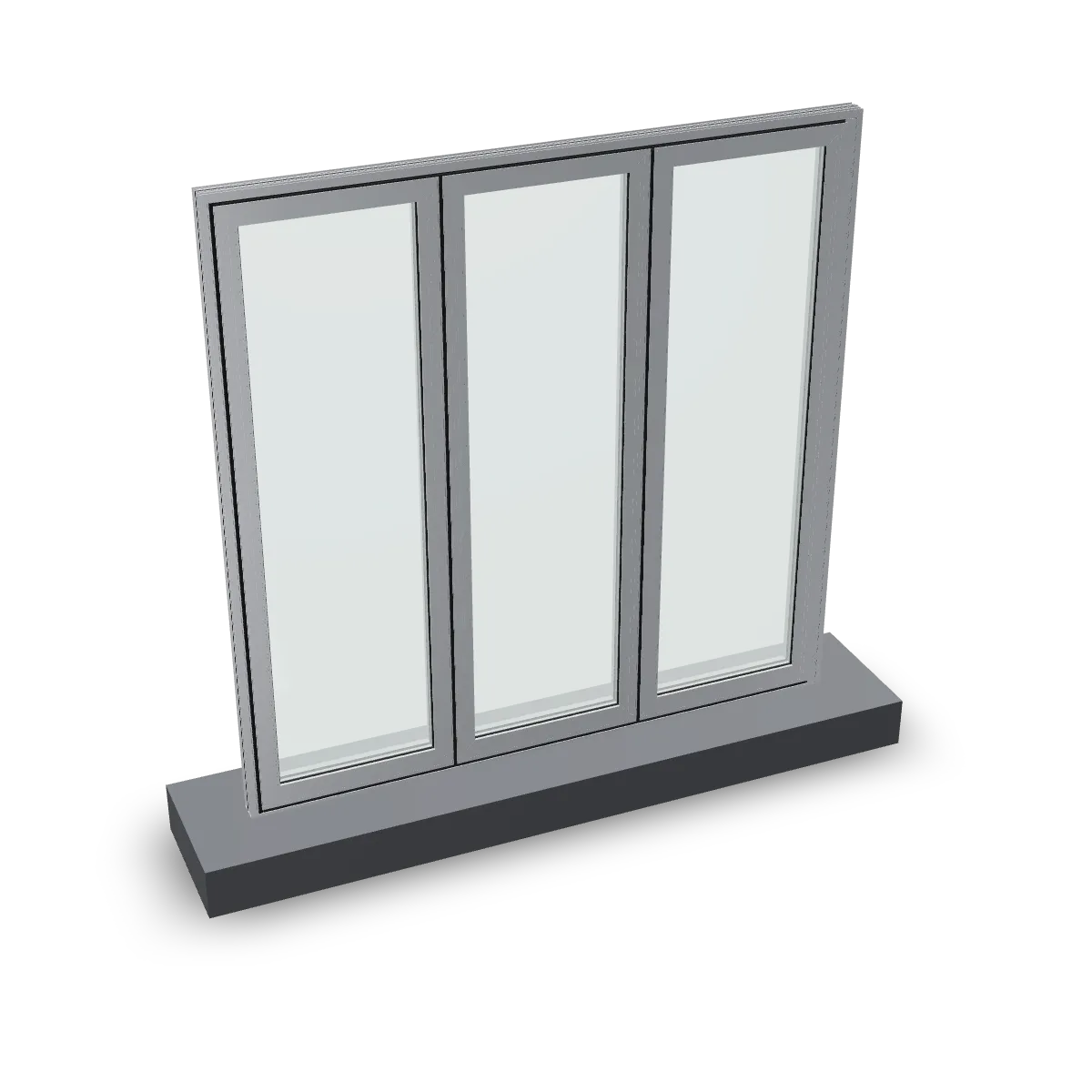 S77 folding door, 3 + 0