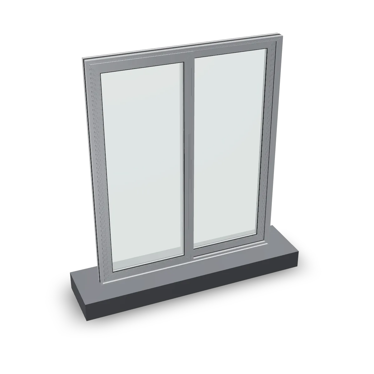 SL450 two-panel sliding door