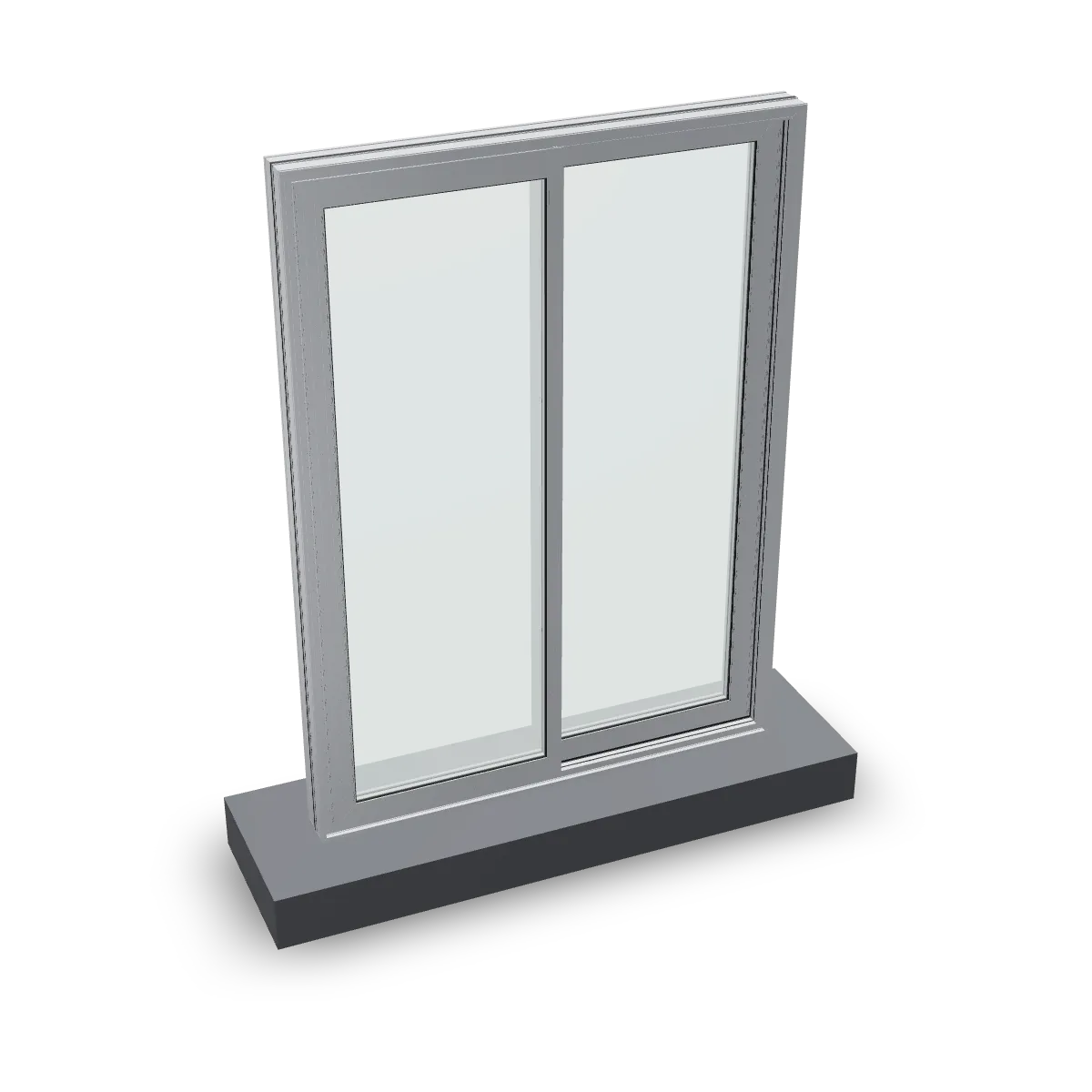 SL580 two-panel narrow sliding door