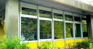 Fenster-Sanierung Schule